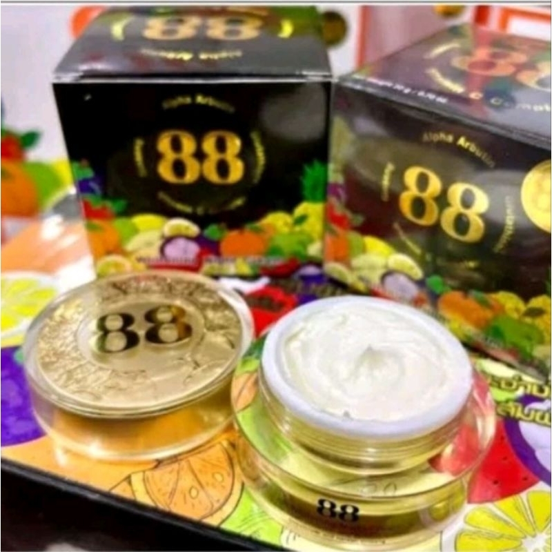 Krim 88 Whitening Cream Pencerah Wajah Original Thailand