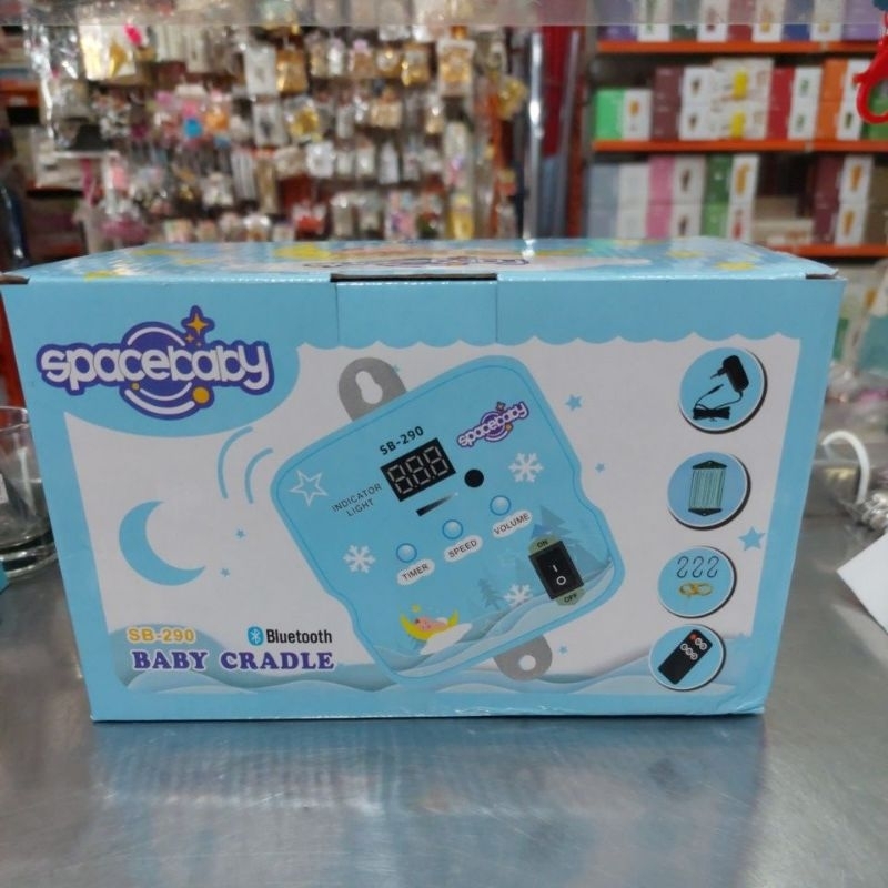 Mesin Ayunan Bayi Bluetooth