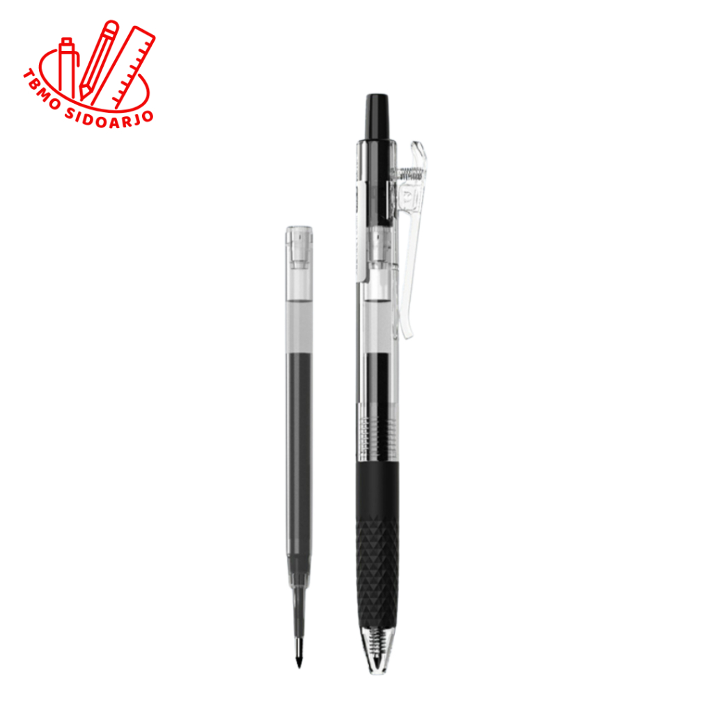 

TBMO M&G Retractable Gel Pen 0.5mm Titan AGPJ9071 - Pulpen Gel 0.5mm Jumbo Refill