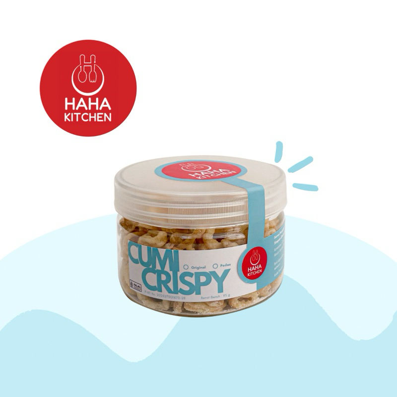 

Cumi Crispy Haha gurih renyah snack Bandung oleh-oleh Bandung HALAL