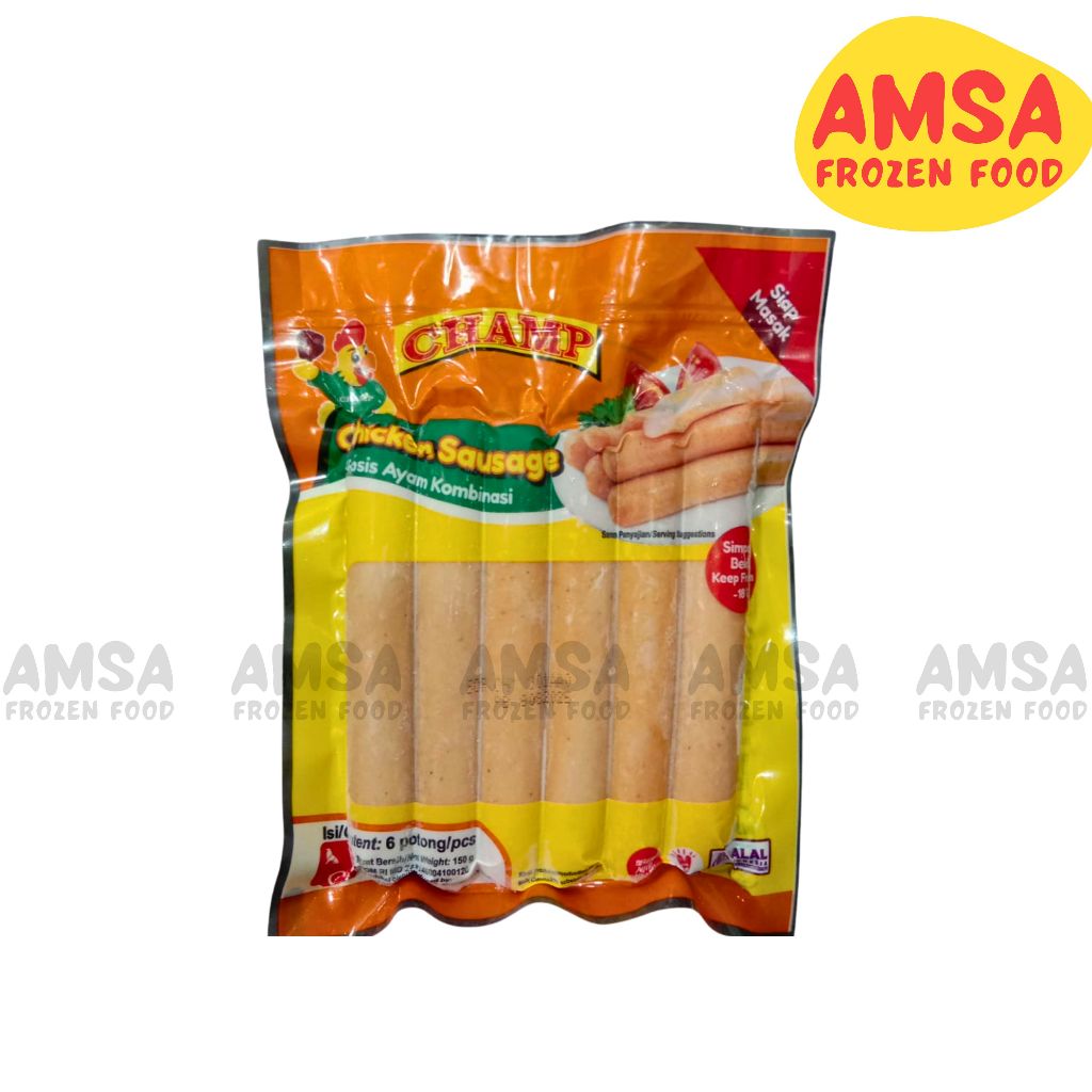 

Champ Chicken Sausage / Sosis Ayam 150gr