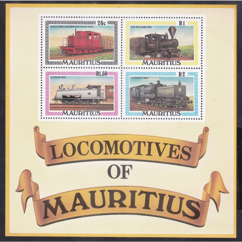 

A 9030 SATU BUAH SS PRANGKO MAURITIUS TEMA LOCOMOTIVES DENGAN KONDISI MNH MINT NEVER HINGED
