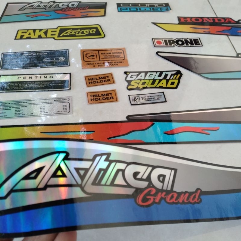 STRIPING HOLOGRAM ASTREA GRAND, STRIPING ASTREA GRAND