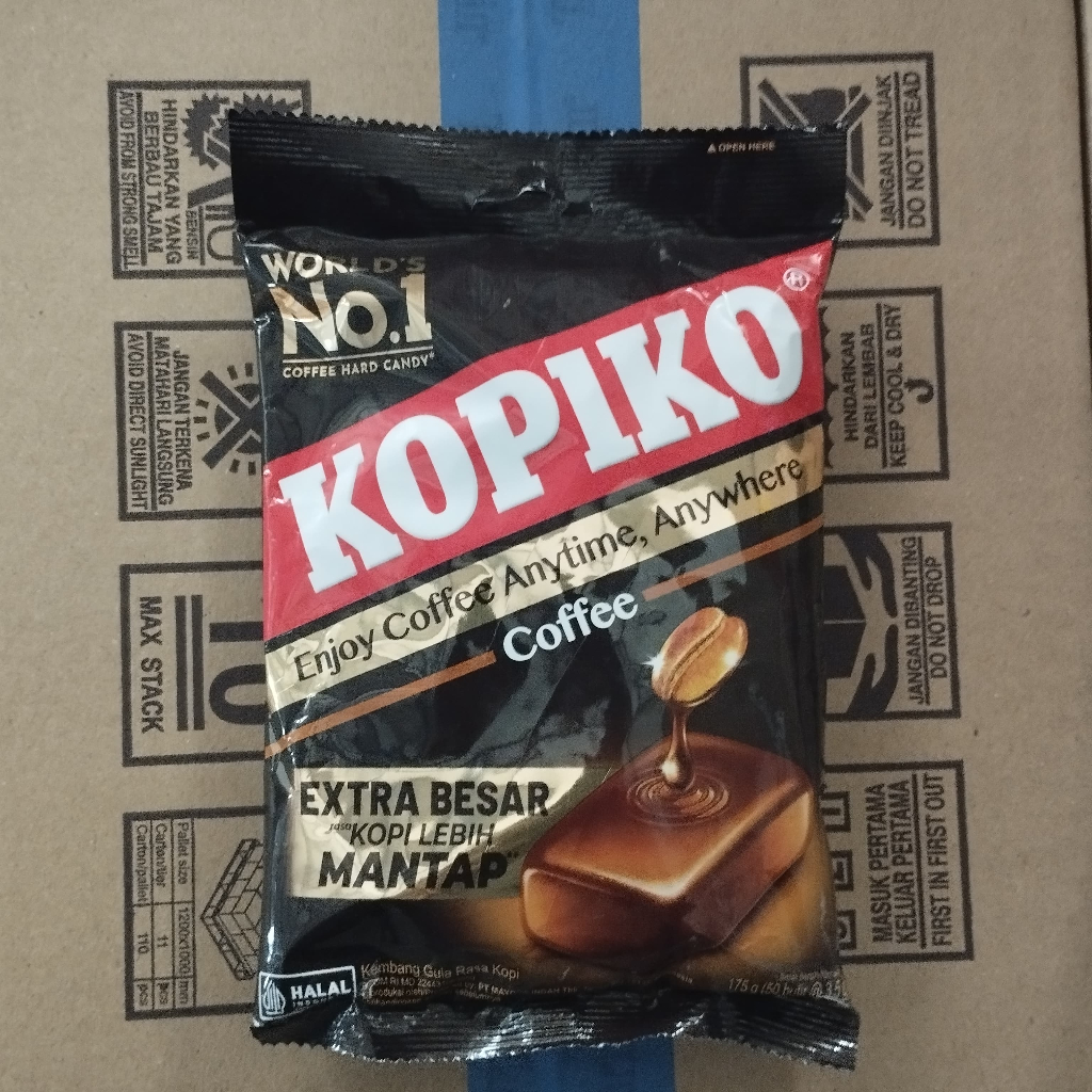 

Permen Kopi Kopiko Candy 1 Dus Isi 24 Pack (Per Bungkus Isi 50 Pcs)