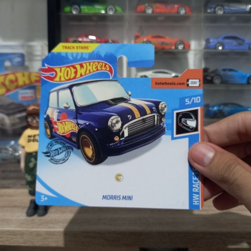Custom Card Morris Mini Blue/Biru Super Treasure Hunt Hot Wheels