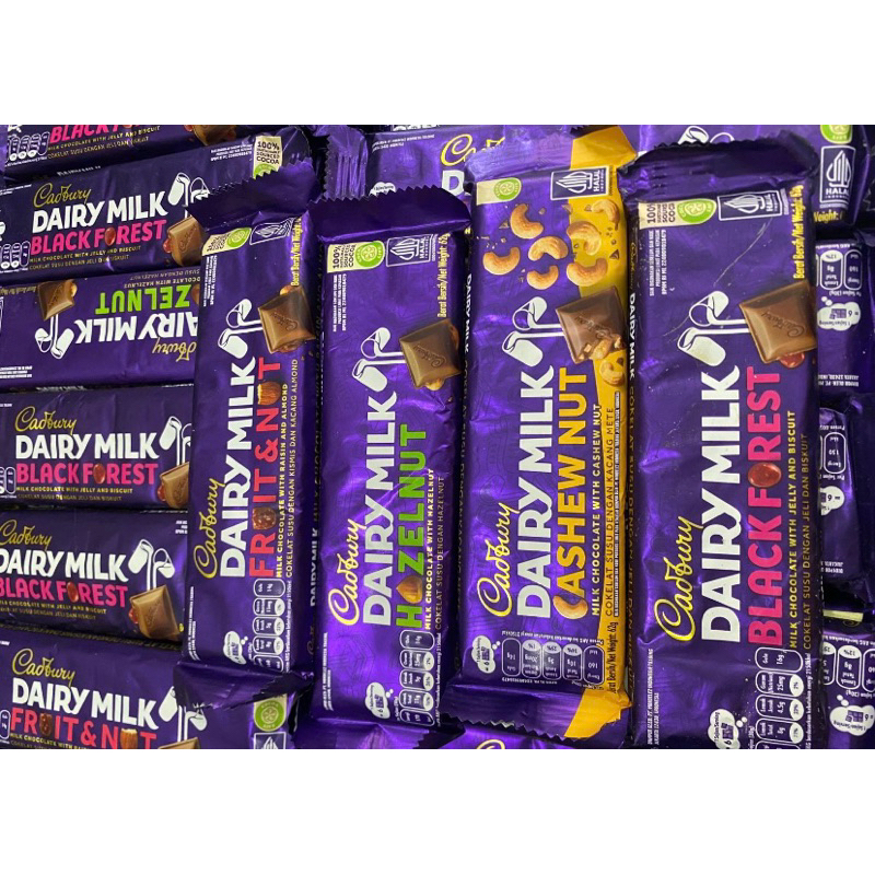 

cadbury dairymilk isi 5 pcs