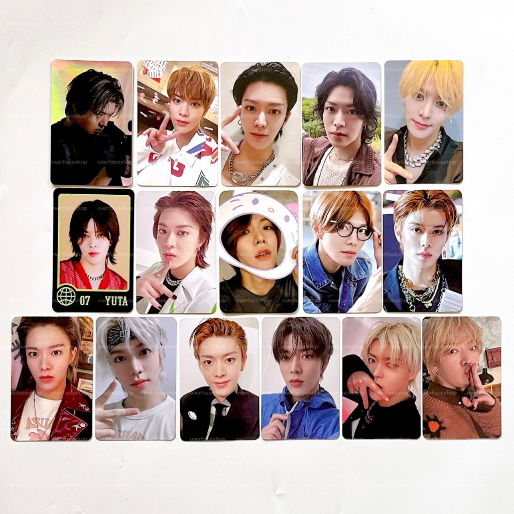 [BISA COD] NCT 127 Yuta pc non album the link sg21 seasons greeting 2021 2023 23 ayyo trading card t