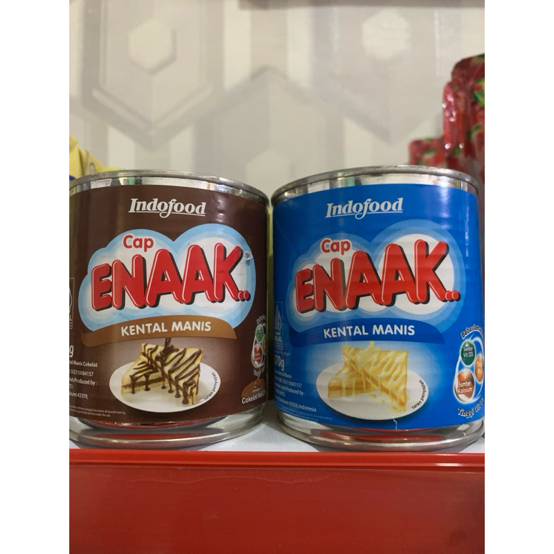 

SUSU KENTAL MANIS CAP ENAAK Kaleng 370gram