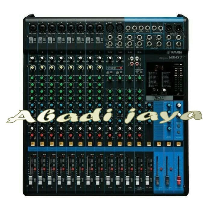 mixer yamaha mg16xu / mg16 xu / mg 16xu 16 channel original