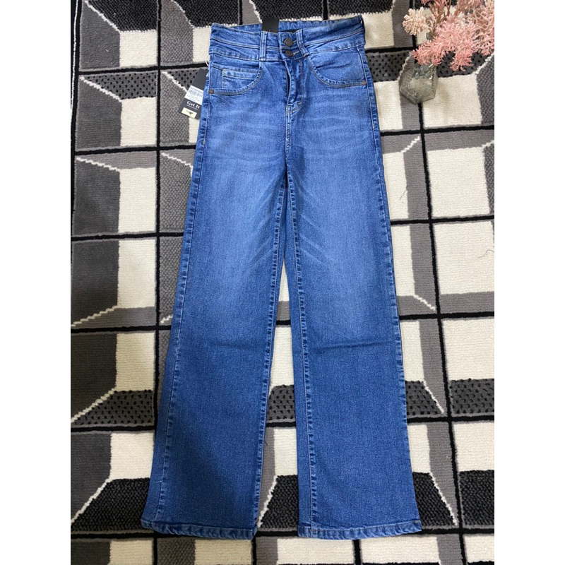 New Celana Jeans Kulot Get It Ripped Highwaist Sz 31-34