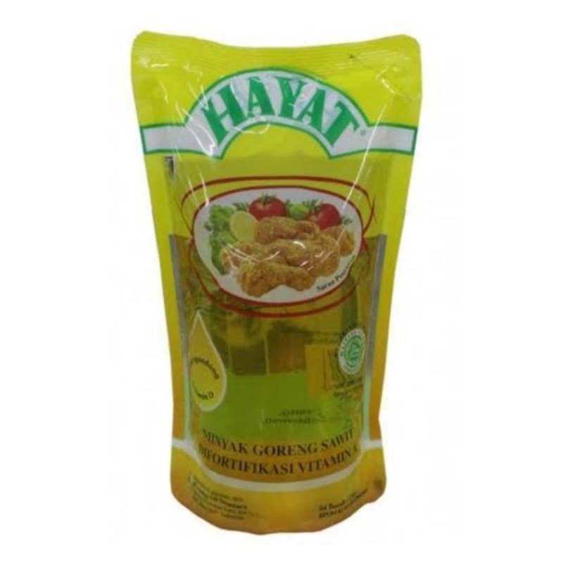 

(KHUSUS BATAM) MINYAK GORENG REFF HAYAT 1 L