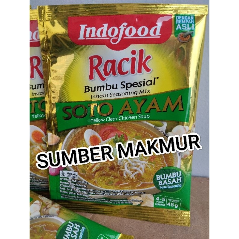 

racik bumbu soto