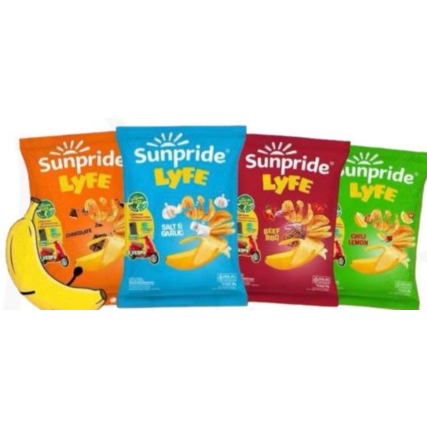 

SUNPRIDE LYFE BANANA CHIPS RENCENG