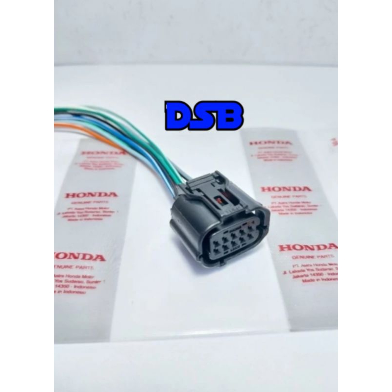 Soket modul remot soket modul answer back sistem pin 10 Honda vario 125 150 Scoopy fi Vario
