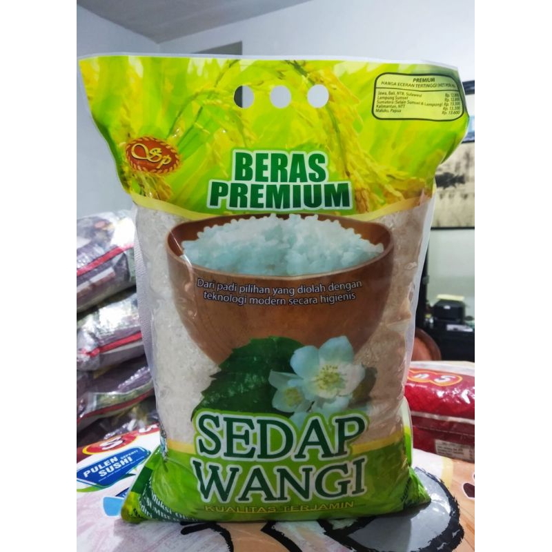 

BERAS SEDAP WANGI KEMASAN 5KG