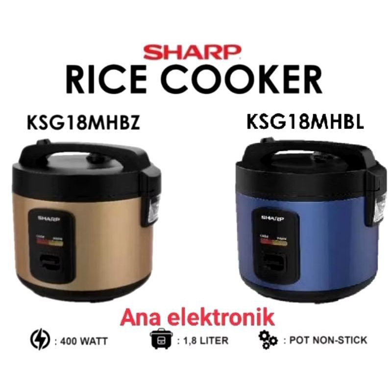 RICE COOKER SHARP 1.8 LITER ( LUAR BATAM )