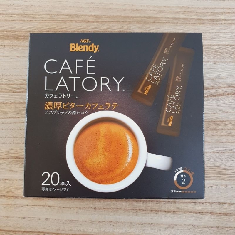 

AGF Blendy Cafe Latory Rich Bitter Cafe Latte (1 box isi 20)