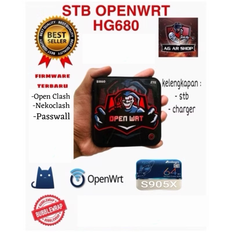 STB Openwrt HG680P