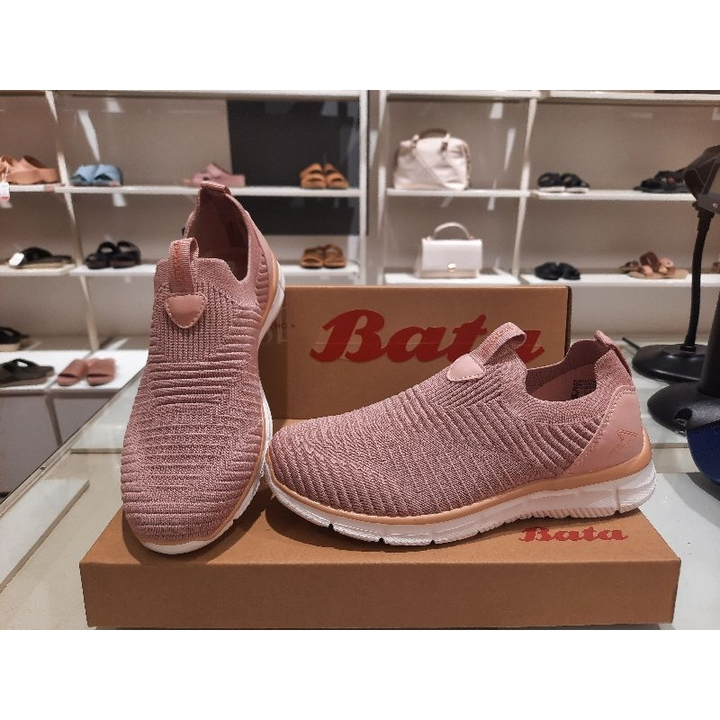 SEPATU BATA SEPATU SLIP ON WANITA POWER BATA sepatu sneakers power bata comfort wanita original PINK