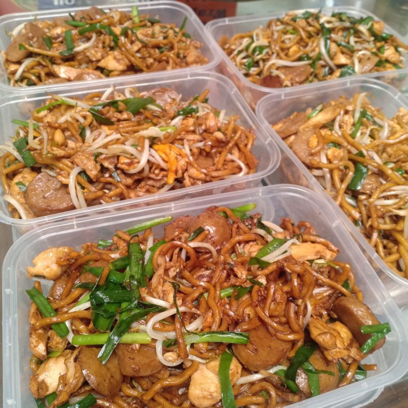 

Bakmi Goreng Daun Kucai Khusus Instan