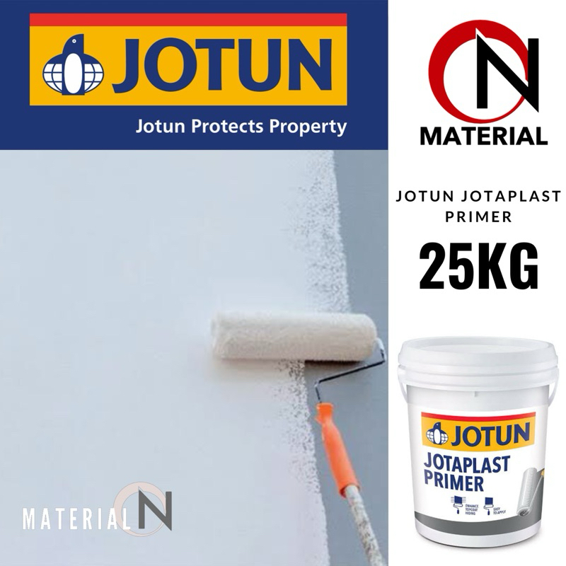 CAT DASAR INTERIOR JOTUN JOTAPLAST PRIMER 25 KG / INTERIOR EXTERIOR WALL SEALER ALKALI CARGO