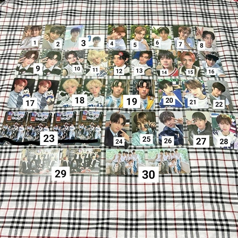 Ready Stock Photocard PC TWS Summer Beat If I'm S, Can You Be My N? Sparkling Blue Weverse M2 M2U Mu