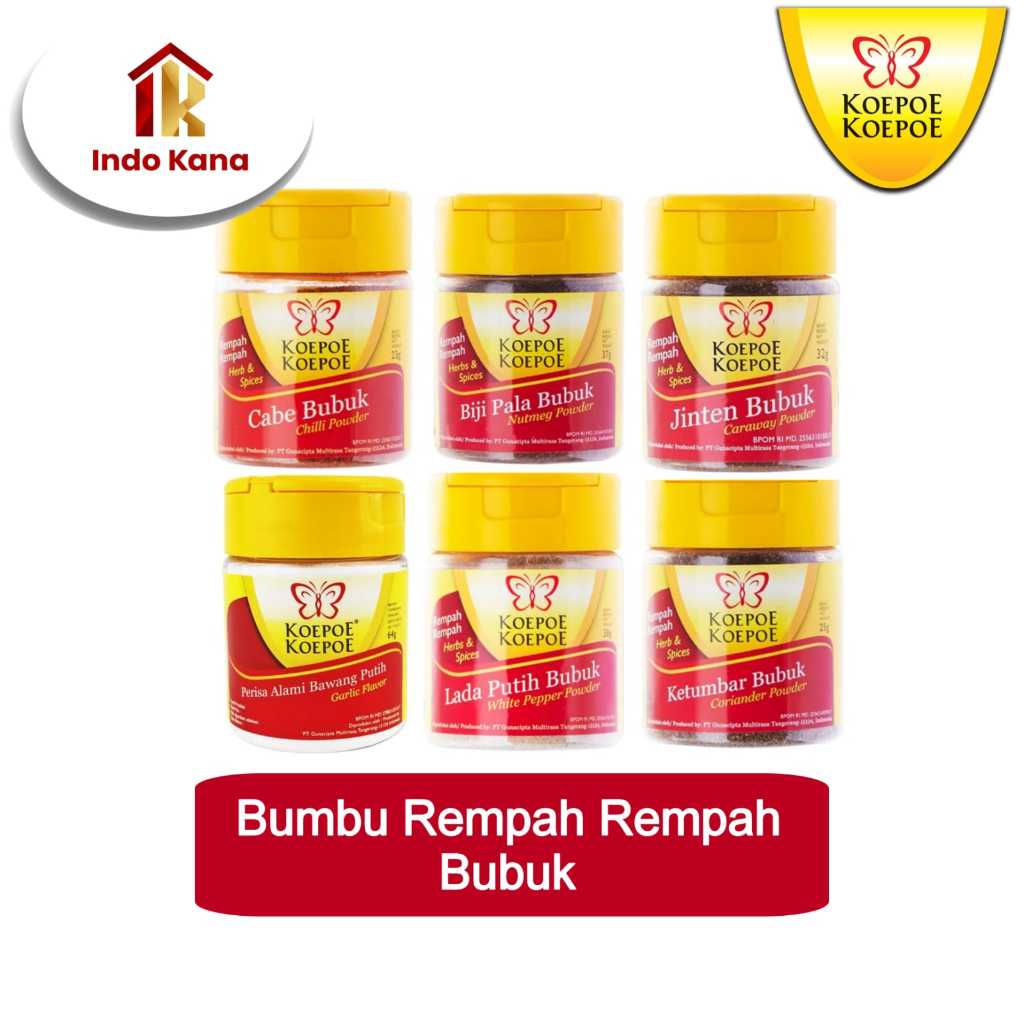 

KOEPOE Bumbu Masak Rempah Rempah Bubuk
