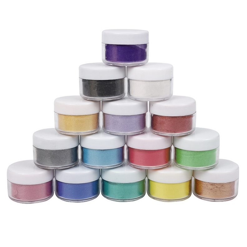 

Diskon Ekstra FOODGrade Bubuk Glitter Warna Gold Silver dust powder Dekorasi Kue Cake Desert