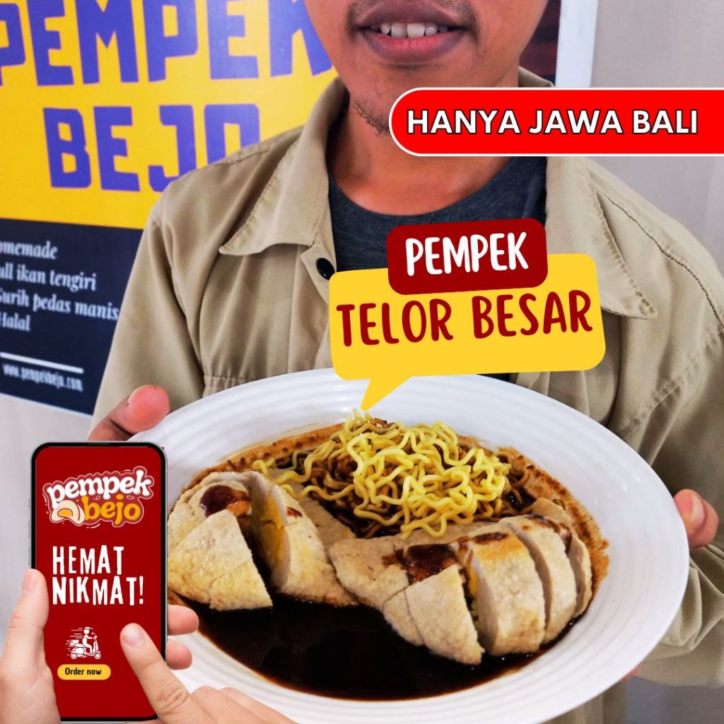 

PEMPEK PALEMBANG ASLI IKAN KAPAL SELAM ISI 2 - PEMPEK TELOR BESAR