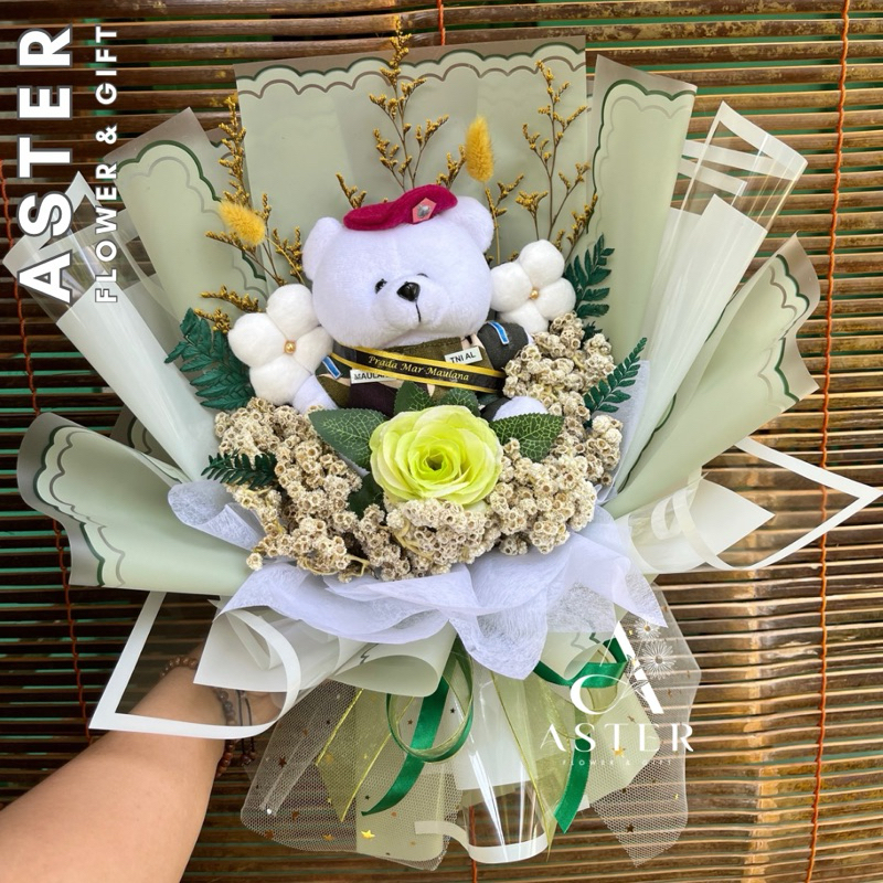 Buket Boneka Marinir / Buket TNI AL / Buket Profesi Tentara