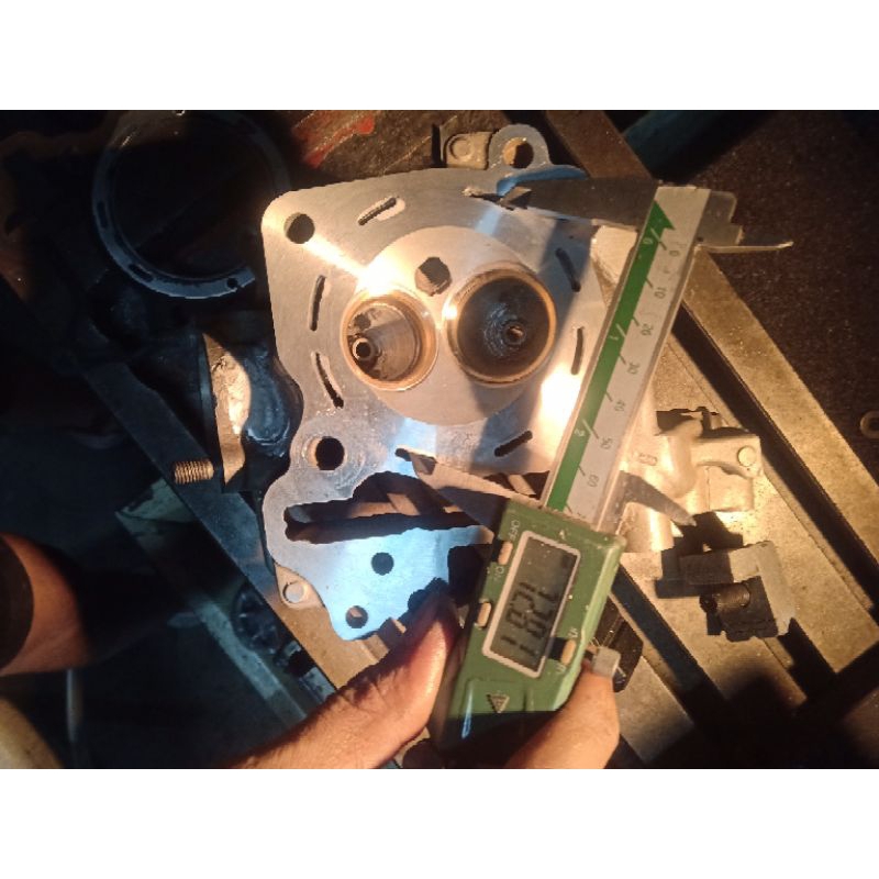 HEAD/KOP VARIO 125 150 RUBAH SUDUT UKURAN KLEP 27/23 - 28/24 - 29/24 - 30/25 - 31/26 - 31/27