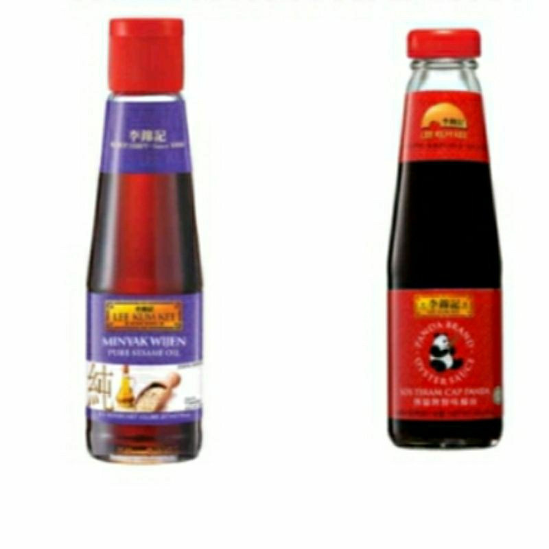 

SAOS TIRAM CAP PANDA LEE KUM KEE 145 gr/LEE KUM KEE PURE SESAME OIL/MINYAK WIJEN 115 ml