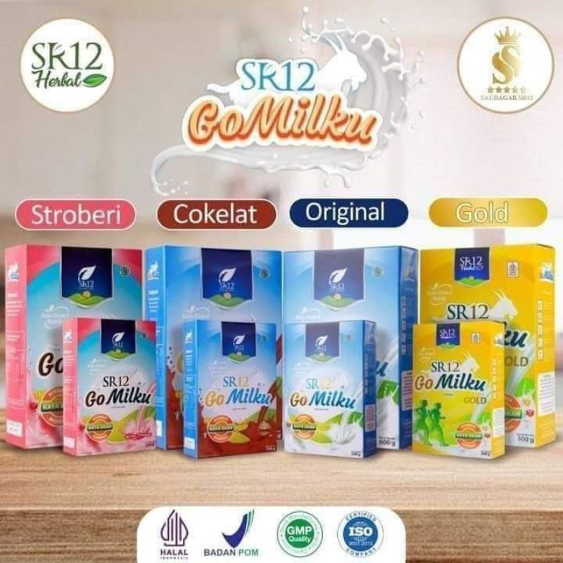 

Gomilku SR12 - Susu Kambing Etawa - Susu Kesehatan Tulang - Susu Premium Tanpa Gula