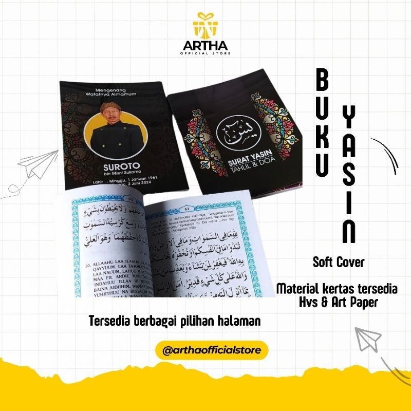BUKU YASIN SOFT COVER TERMURAH | BUKU YASIN KEREN UNIK PREMIUM REKOMENDASI
