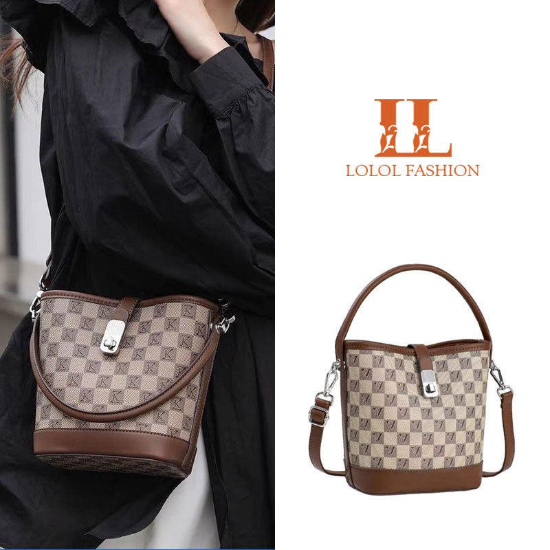 LOLOL Fashion Tas Selempang Wanita Handbag Tabung Terbaru Motif - 3311