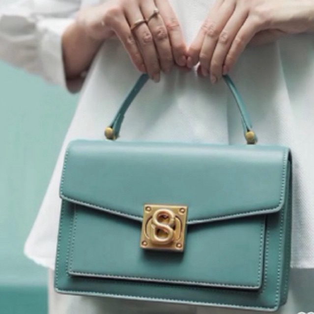 Kate Bag Buttonscarves Turqoise Preloved