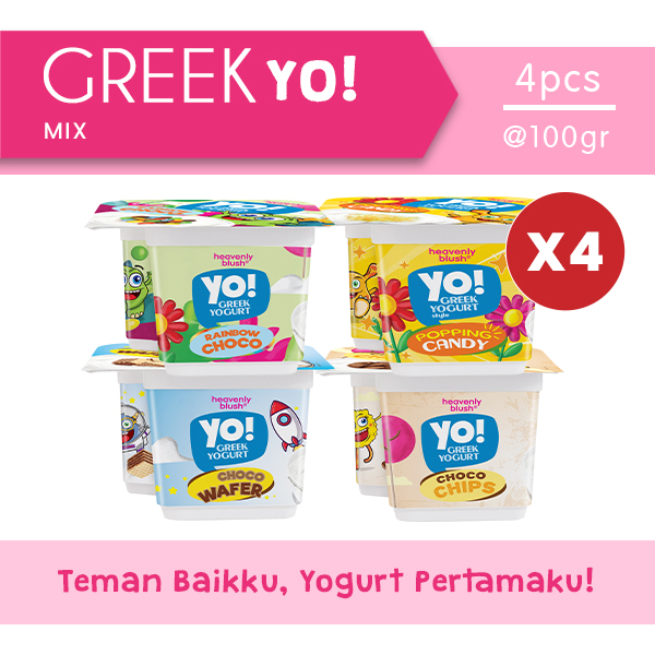 

Heavenly Blush Greek YO Kids [80gr x 4pcs]