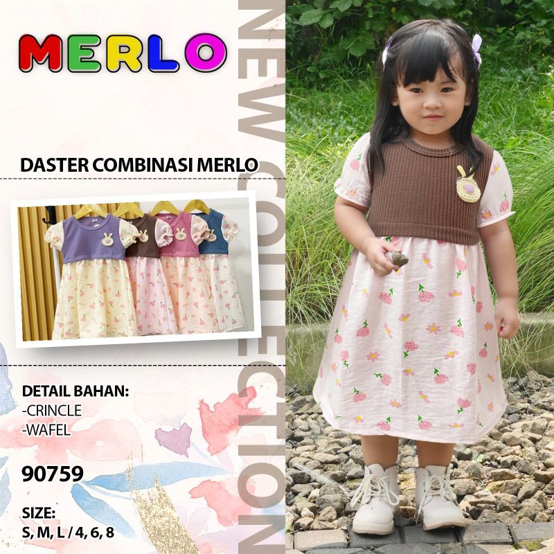 Dress Merlo Kombinasi
