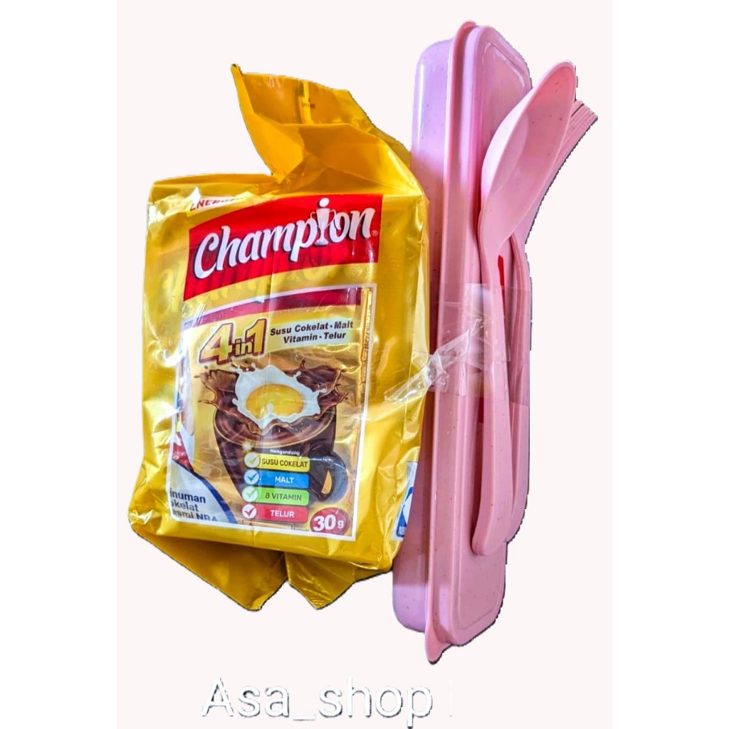 

ENERGEN CHAMPION POUCH ISI 10PCS GRATIS BOX SET ALATMAKAN