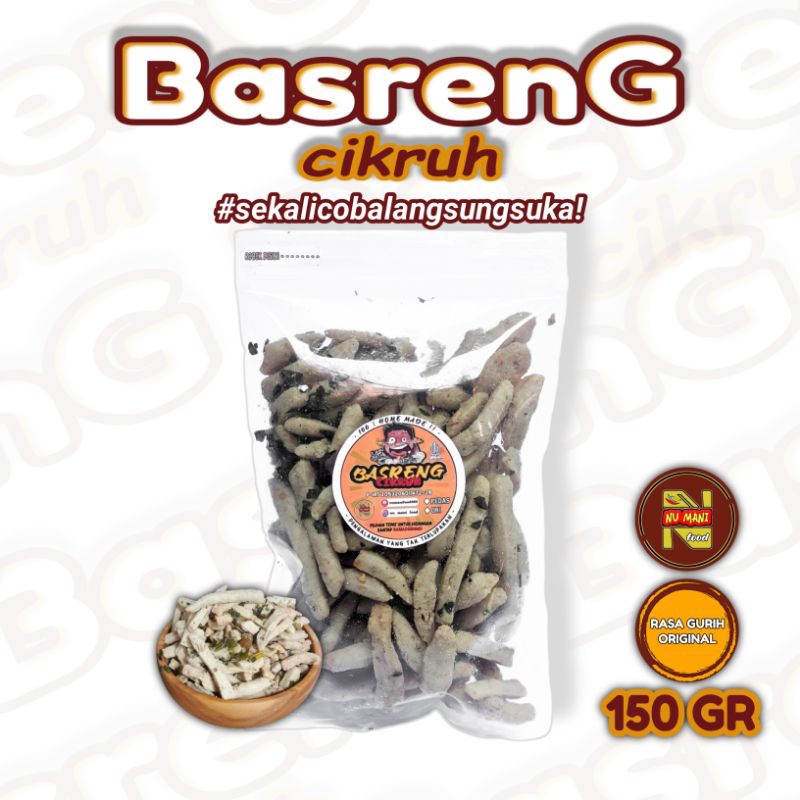 

Basreng Cikruh Gurih Original MINI 150 GR - Makanan Ringan - Camilan - Snack