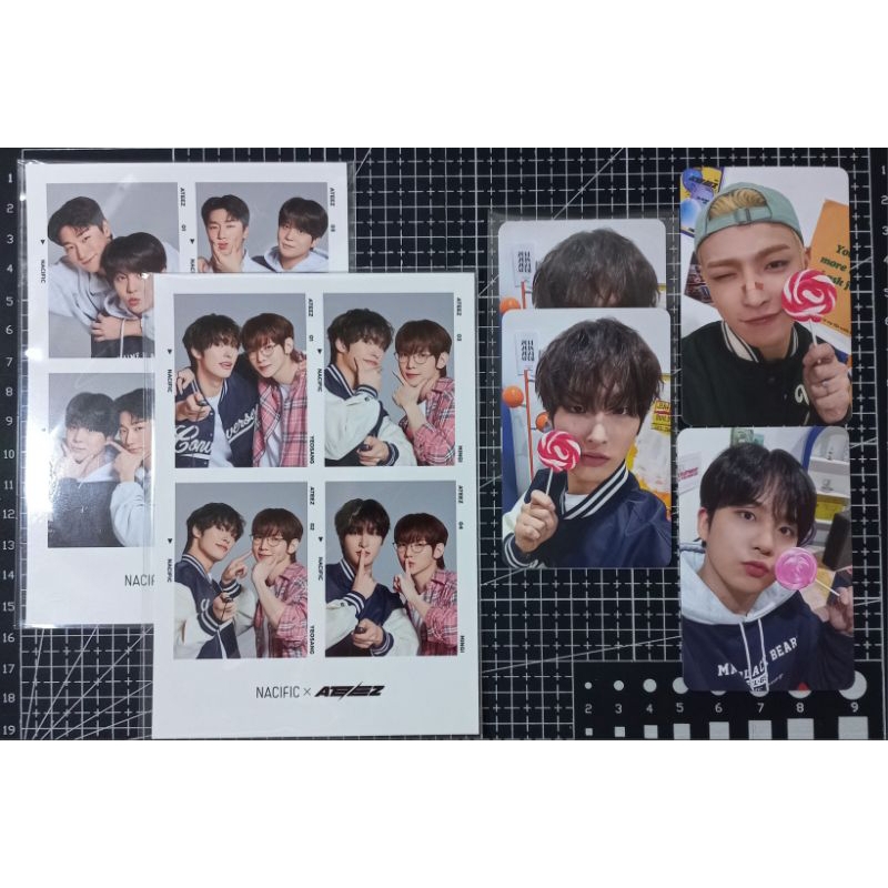 PHOTOCARD ATEEZ x NACIFIC R4 R6 R7