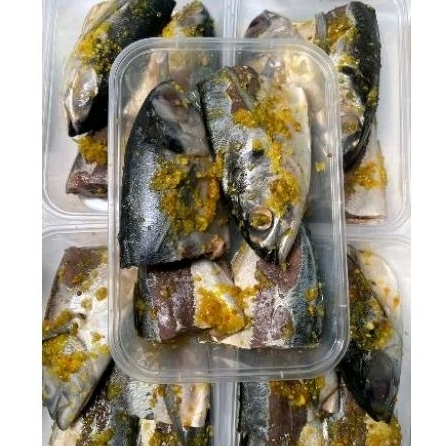 

IKAN CAKALANG MARINASI KURLEB 300 GRAM