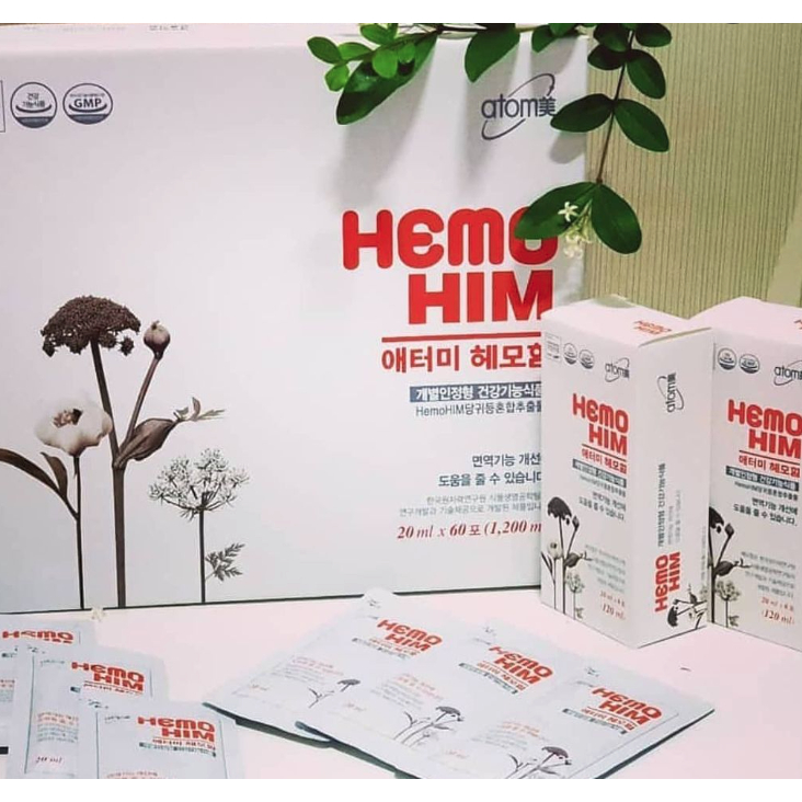 Hemohim Atomy Original Korea Suplemen Herbal Korea Hemohim Original Meningkatkan Imun Tubuh & Kekeba