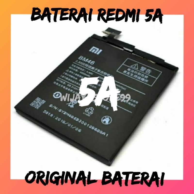 Baterai redmi 5A original