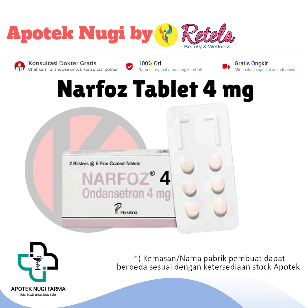 Narfoz 4 mg 6 Tablet / Ondansetron