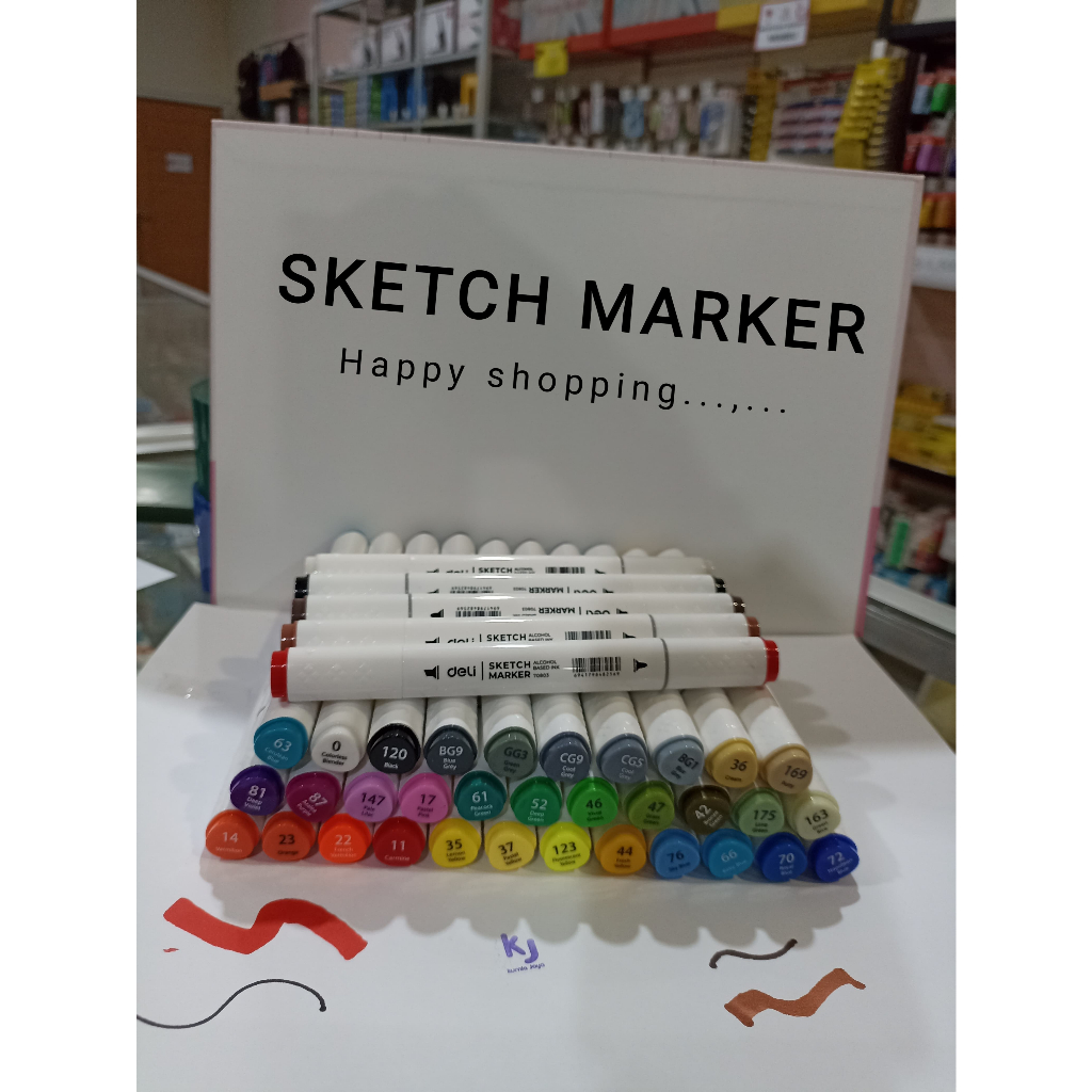 

Deli Sketch Marker 2 Tip E70803