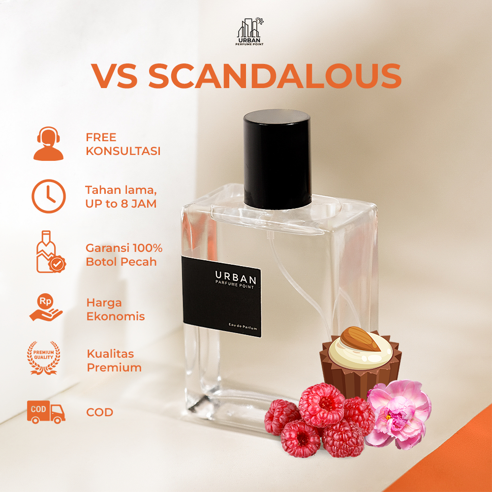 Urban Perfume Point - Inspired by VS Scandalous -  Parfum Cewek Wanita Inspired Parfum Manis Sweet