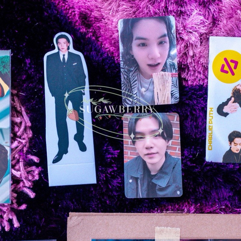 BTS PC Photocard Suga Yoongi Vinyl LP Dday D-day Bakmi Bakmie