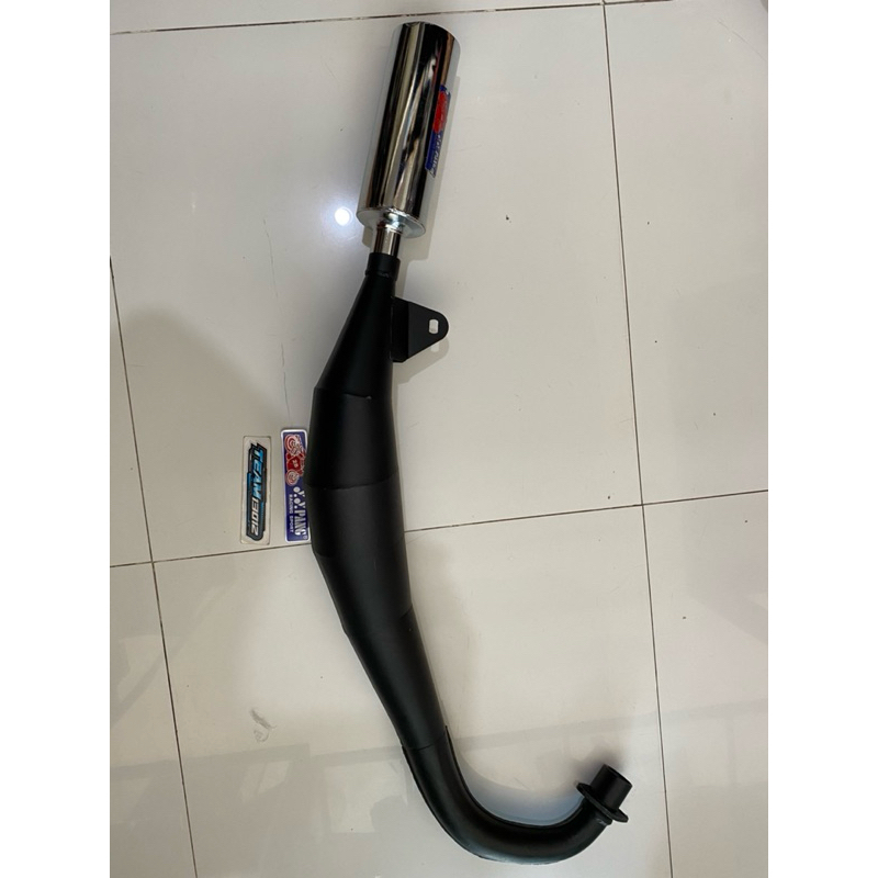 KNALPOT YYPANG SATRIA 2TAK RGV BLACK COBRA