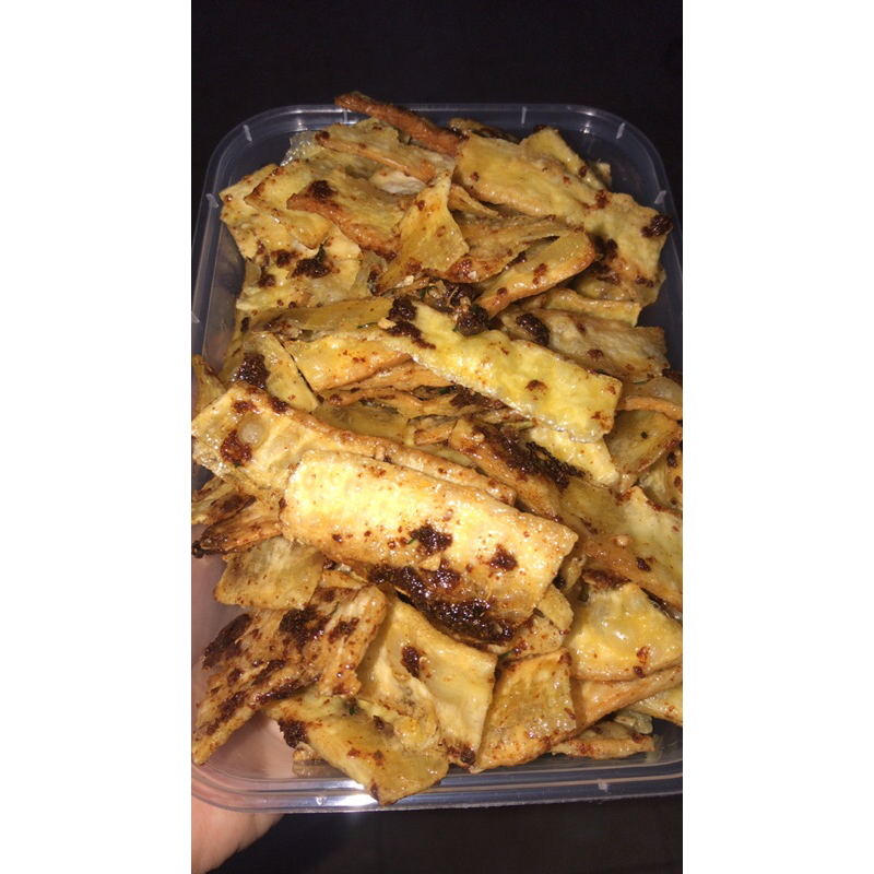 

KRECEK SINGKONG/TELO CHILI OIL/200gr